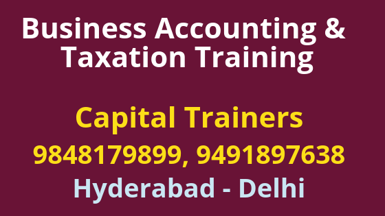 business accounting and taxation training hyderabad
