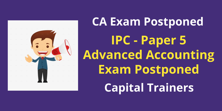 ipcc exam postponed on 11th november