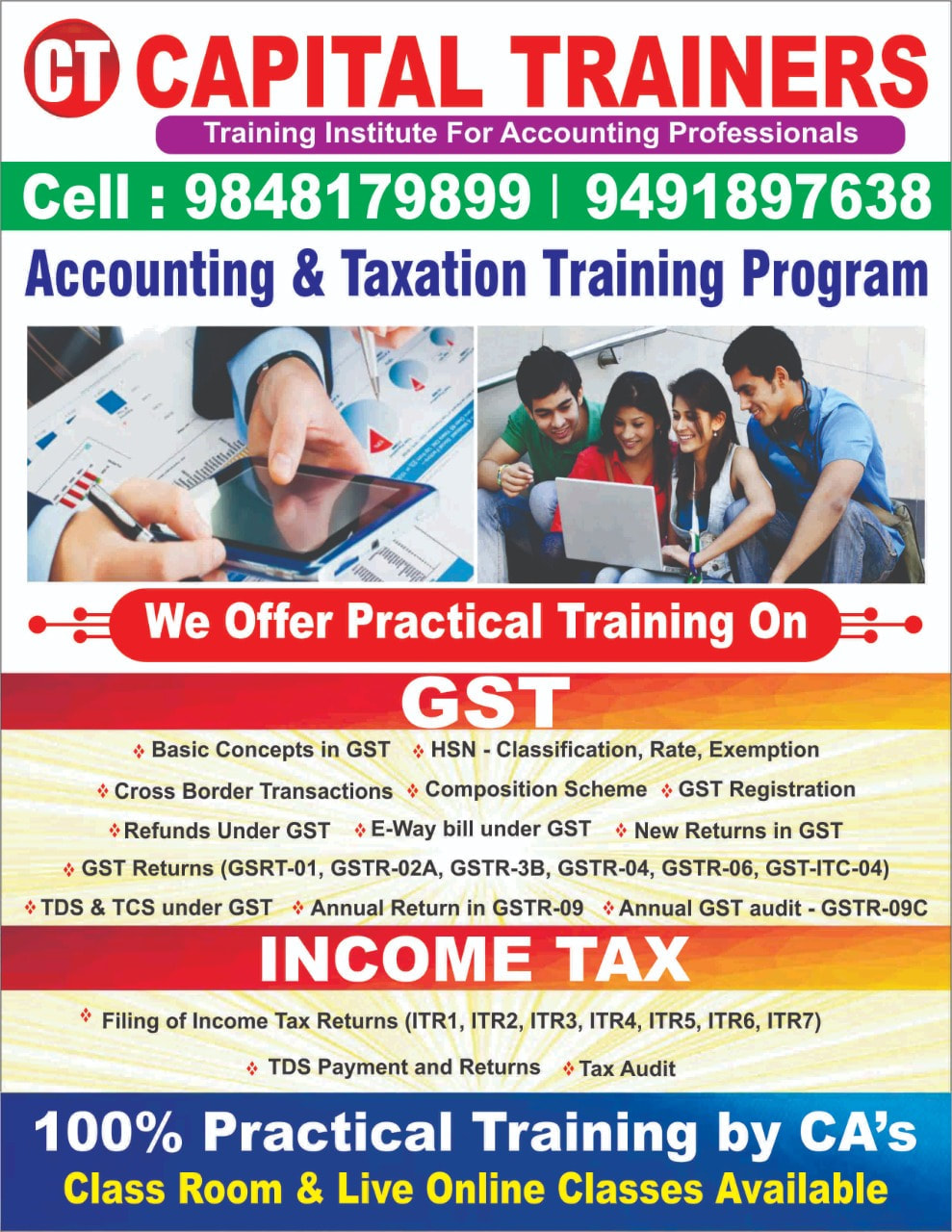gst online training institute
