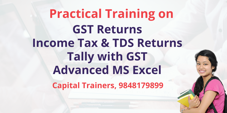 taxation practical training in hyderabad