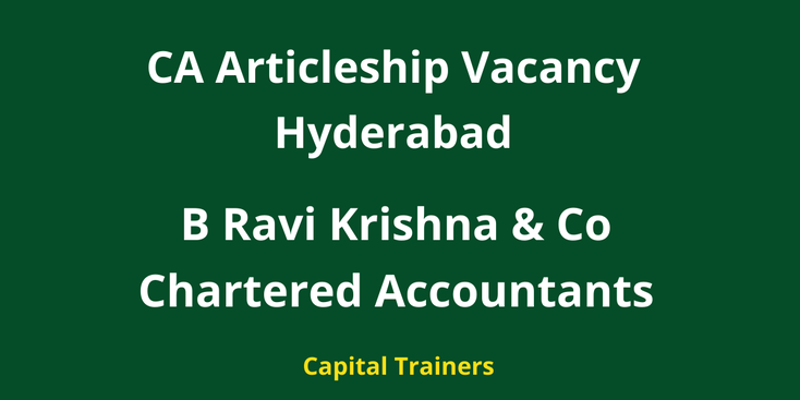 B Ravi Krishna & Co, Chartered Accounatnts