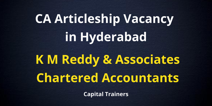 K M REDDY AND ASSOCIATES CHARTERED ACCOUNTANTS AMEERPET