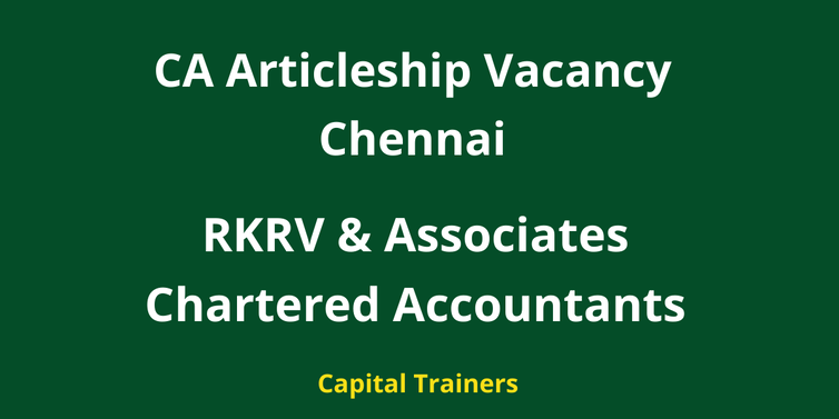 RKRV & Associates T Nagar Chennai